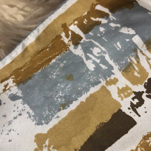 Gorgeous Vintage Vera Neumann Scarf-Polyester-Browns/Gray/White-GUC - Picture 14 of 15